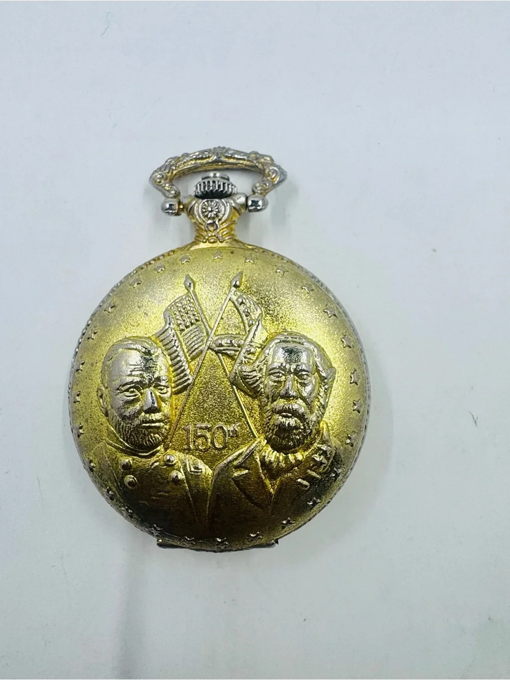 Vintage Gold Japan Movement Pocket Watch American Civil War 150 years